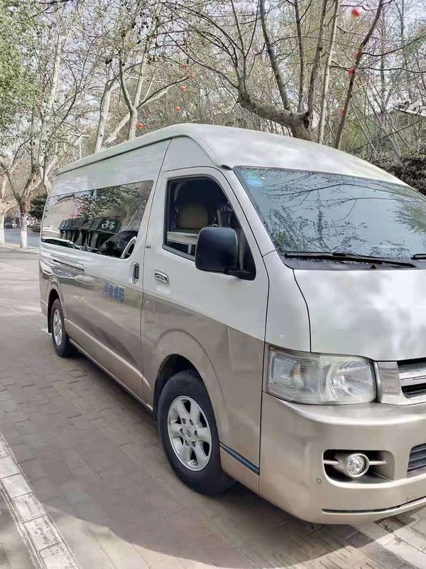 Бензин Тойота Hiace 2007 мест года 13 использовал мини автобус с крышей роскошной автоматической передачи места высокой