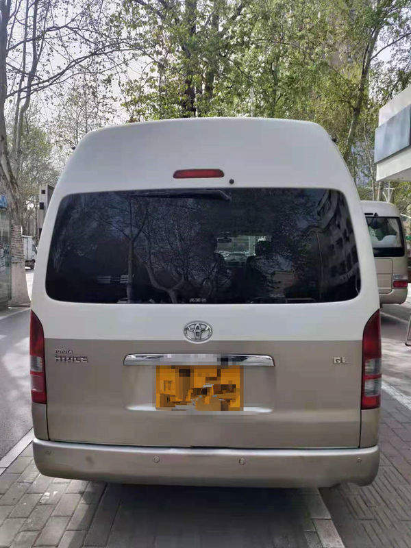 Бензин Тойота Hiace 2007 мест года 13 использовал мини автобус с крышей роскошной автоматической передачи места высокой