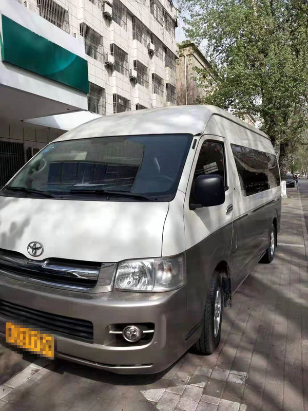 Бензин Тойота Hiace 2007 мест года 13 использовал мини автобус с крышей роскошной автоматической передачи места высокой