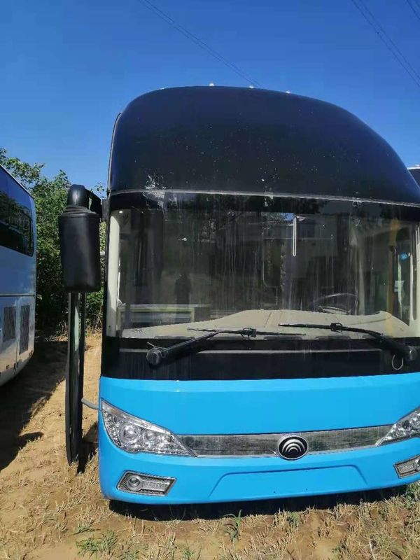 54 используемый местами автобус тренера Yutong ZK6127 используемый автобусом двигатель дизеля 2014 год в хорошем состоянии