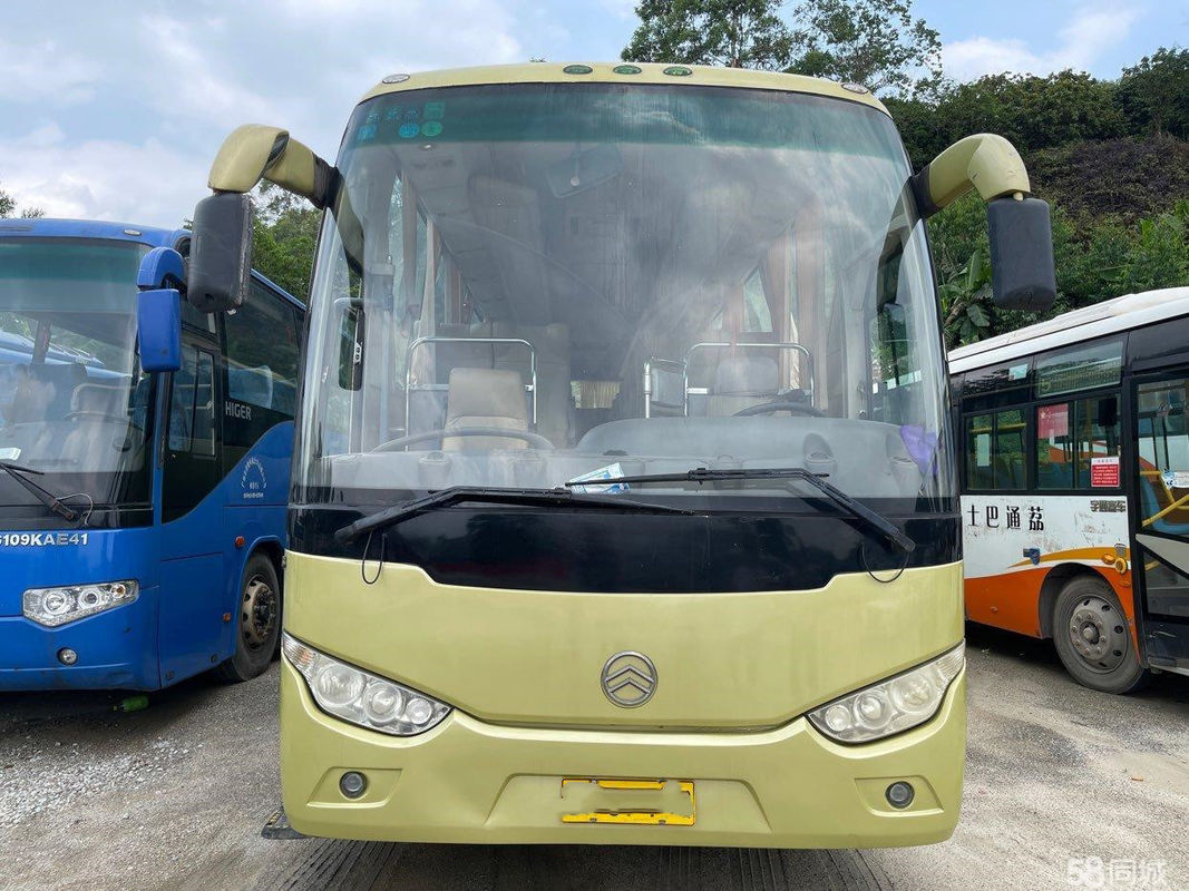 Золотым используемые драконом двери евро III шасси двигателя Hino J08E мест автобуса 47 тренера стальное одиночные