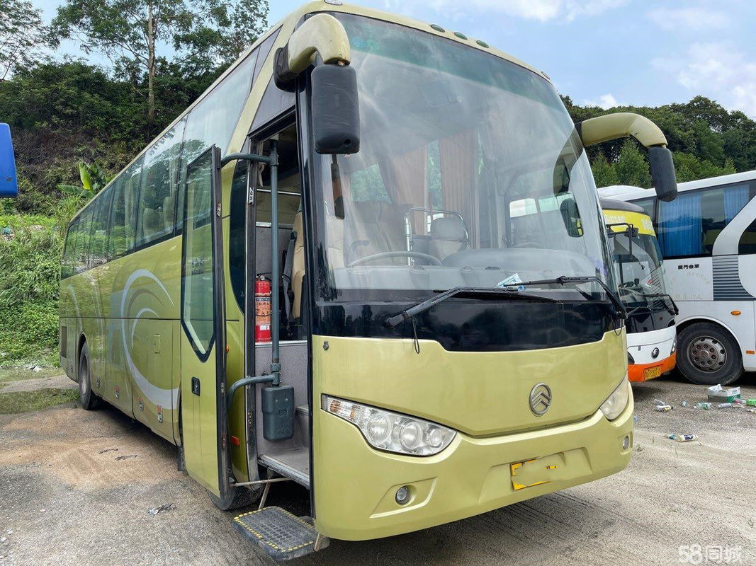 Золотым используемые драконом двери евро III шасси двигателя Hino J08E мест автобуса 47 тренера стальное одиночные