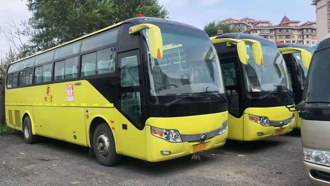 51 используемый местами автобус тренера Yutong ZK6107 используемый автобусом 2012 управление рулем LHD года 100km/H ОТСУТСТВИЕ аварии