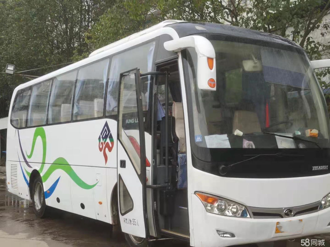Используемое евро используемое шасси туристического автобуса автобуса XMQ6859 35Seats Kinglong стальным одиночной двери заднее двигателя III