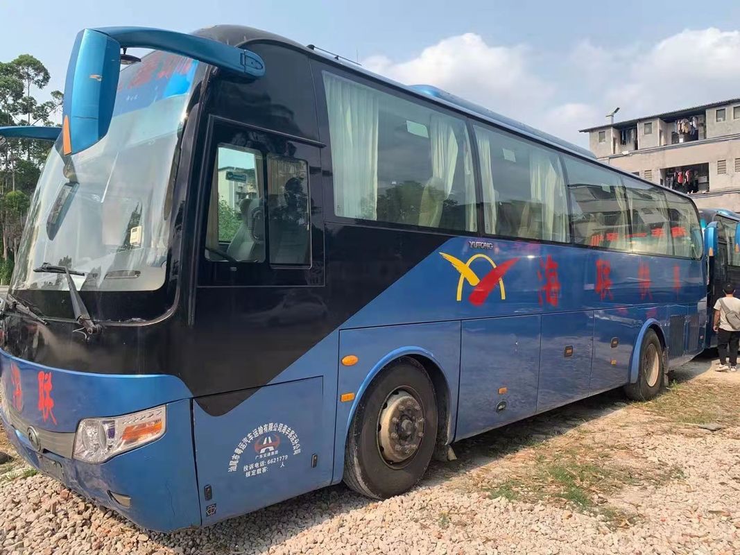 41 используемый местами автобус тренера Yutong ZK6107 используемый автобусом 2013 управление рулем LHD года 100km/H ОТСУТСТВИЕ аварии