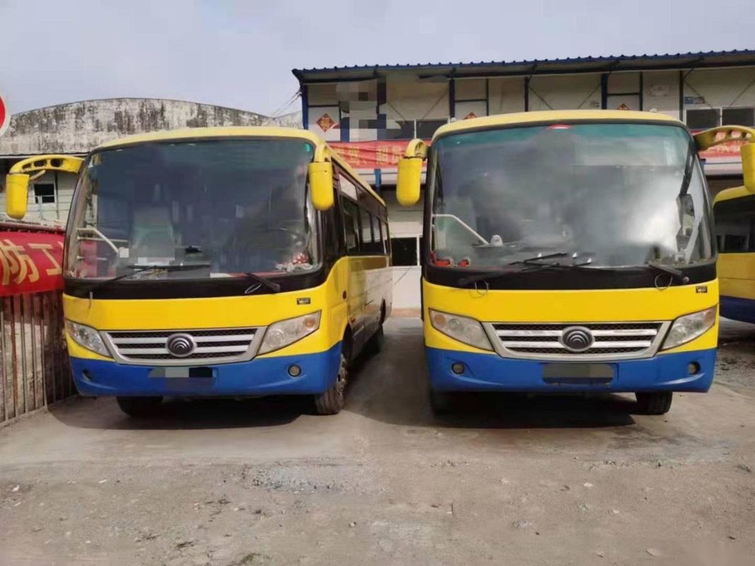 Используемое евро IV 26seats автобуса пассажира двигателя 95kw Yuchai фронта автобуса ZK6720d Yutong мини хорошее