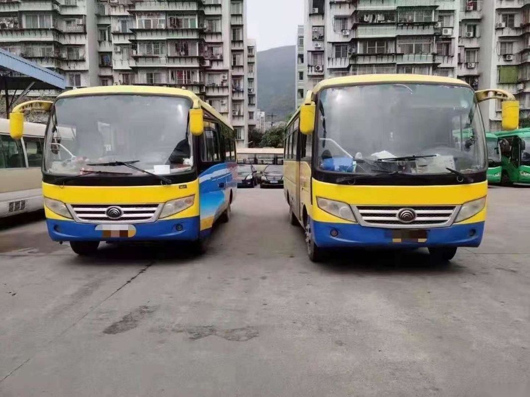 Используемое евро IV 26seats автобуса пассажира двигателя 95kw Yuchai фронта автобуса ZK6720d Yutong мини хорошее