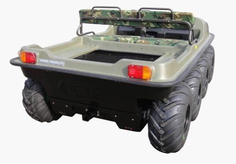 С дороги 8X8 все корабли местности земноводные соответствующие как для земли, так и для воды