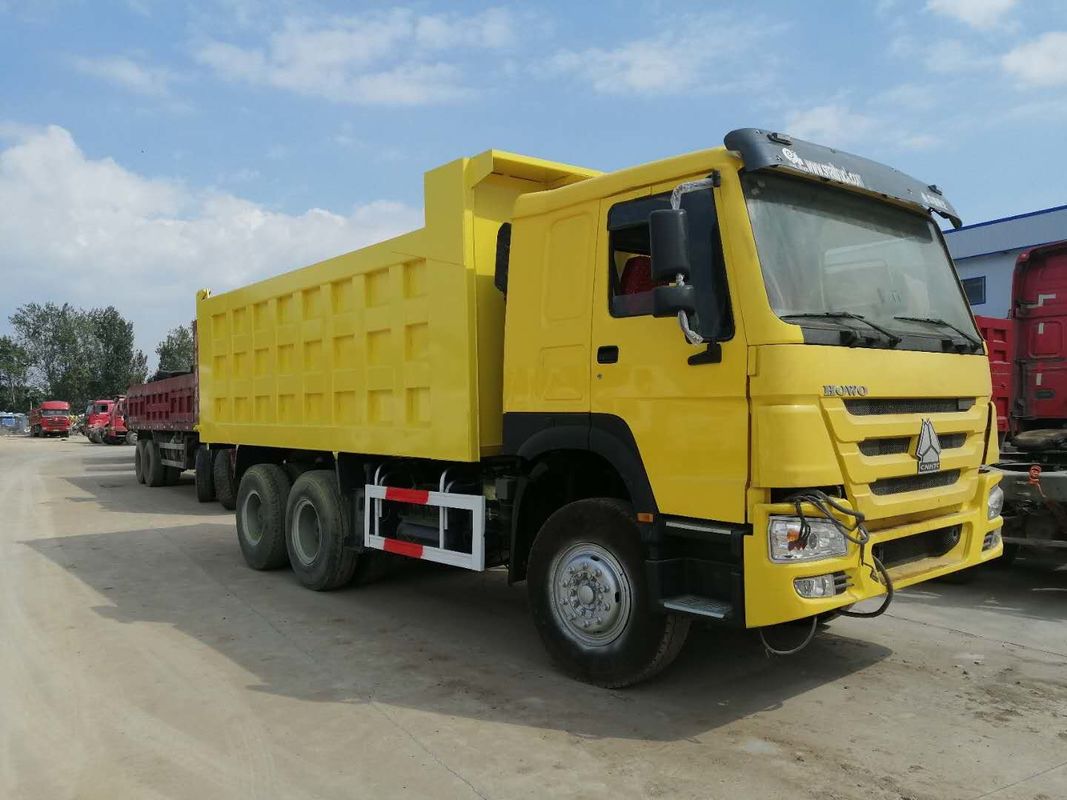 Используемая продажа тележек Tipper самосвала 6x4 самосвала SINOTRUK HOWO в самосвале Ганы для продажи дешевом используемом