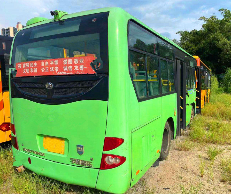 Мест Yutong ZK6770 роскошные 20 использовали автобус тренера подержанного дизельного топлива Yuchai 140kw туристский
