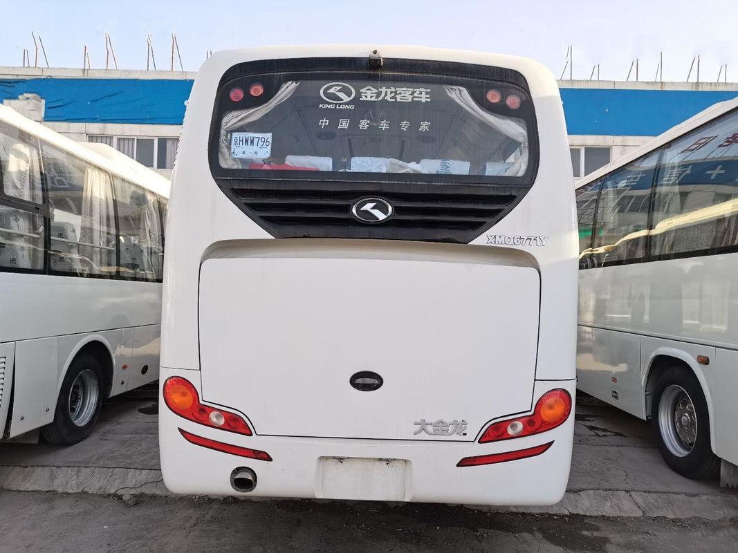 Автобус тренера Passager города челнока мест бренда 30-39 Kinglong используемый XMQ6771 для продажи
