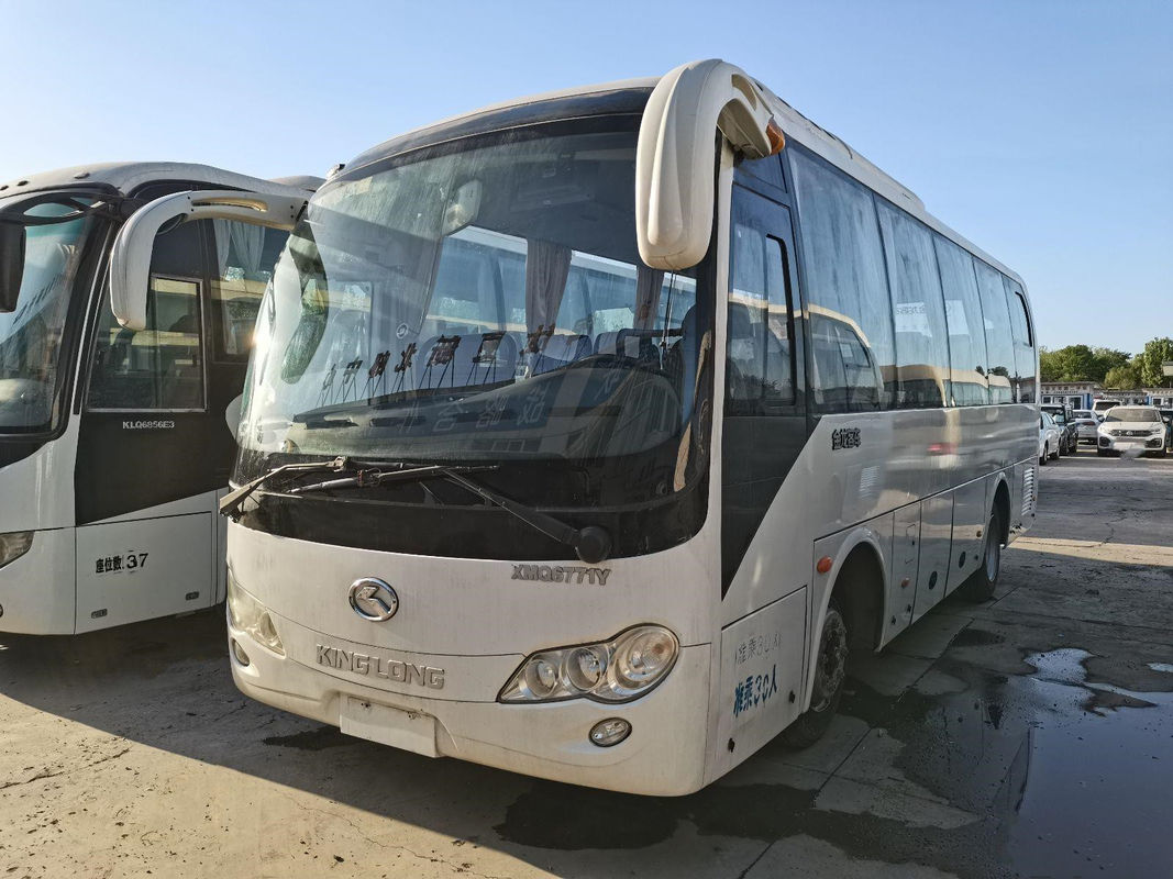Автобус тренера Passager города челнока мест бренда 30-39 Kinglong используемый XMQ6771 для продажи