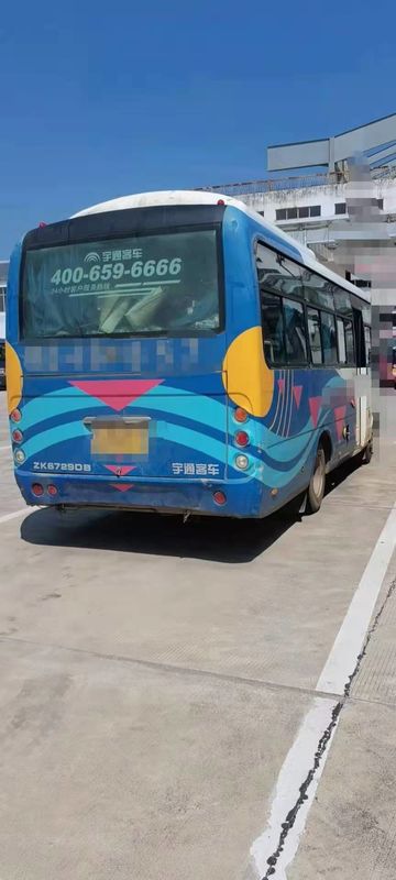 2014 автобус тренера Yutong ZK6729 года 28 используемый местами используемый автобусом с двигателем дизеля для туризма
