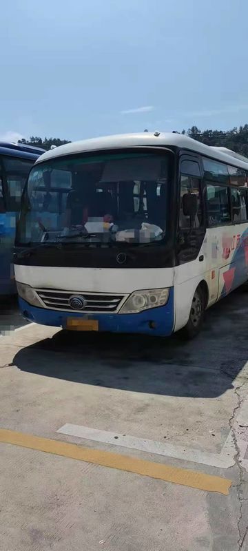 2014 автобус тренера Yutong ZK6729 года 28 используемый местами используемый автобусом с двигателем дизеля для туризма