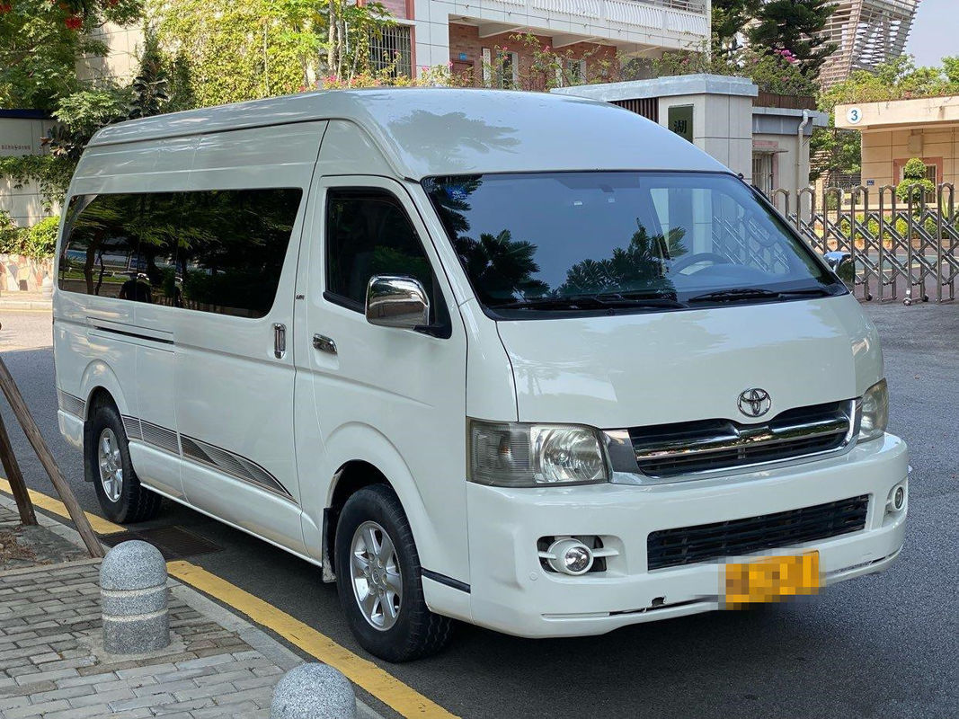 Высокая крыша места Тойота используемый бензином Hiace 2005 год 13 использовала мини автоматическую передачу автобуса