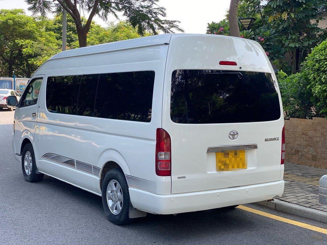 Высокая крыша места Тойота используемый бензином Hiace 2005 год 13 использовала мини автоматическую передачу автобуса
