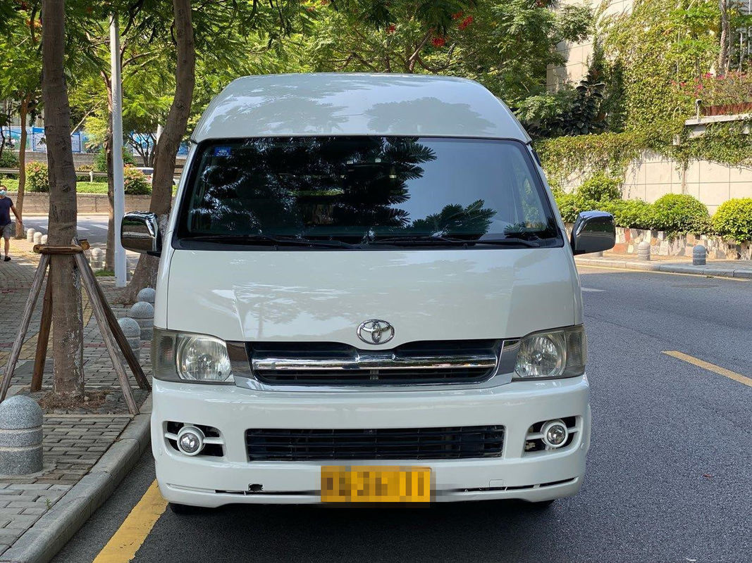 Высокая крыша места Тойота используемый бензином Hiace 2005 год 13 использовала мини автоматическую передачу автобуса