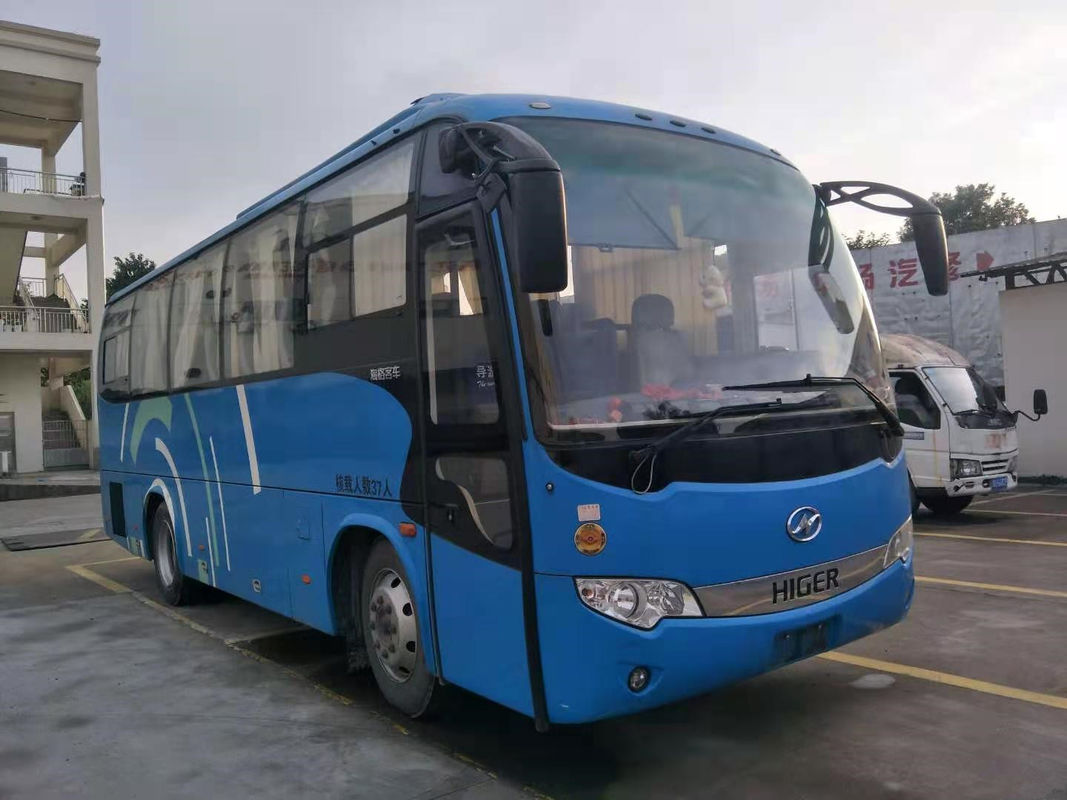 37 мест 2014 автобус используемых годом более высоких KLQ6896 использовали двигатель дизеля управления рулем автобуса LHD тренера никакая авария