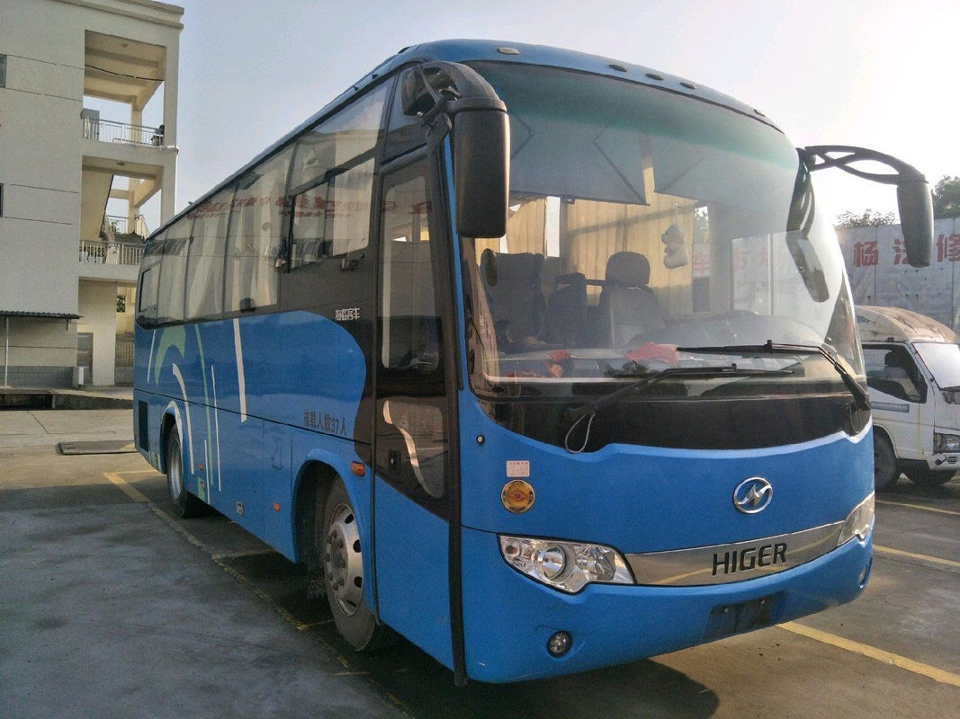 37 мест 2014 автобус используемых годом более высоких KLQ6896 использовали двигатель дизеля управления рулем автобуса LHD тренера никакая авария