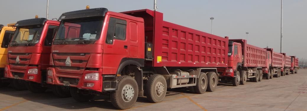 Совершенно новый самосвал HOWO 8x4 371HP 25CBM для минируя транспорта