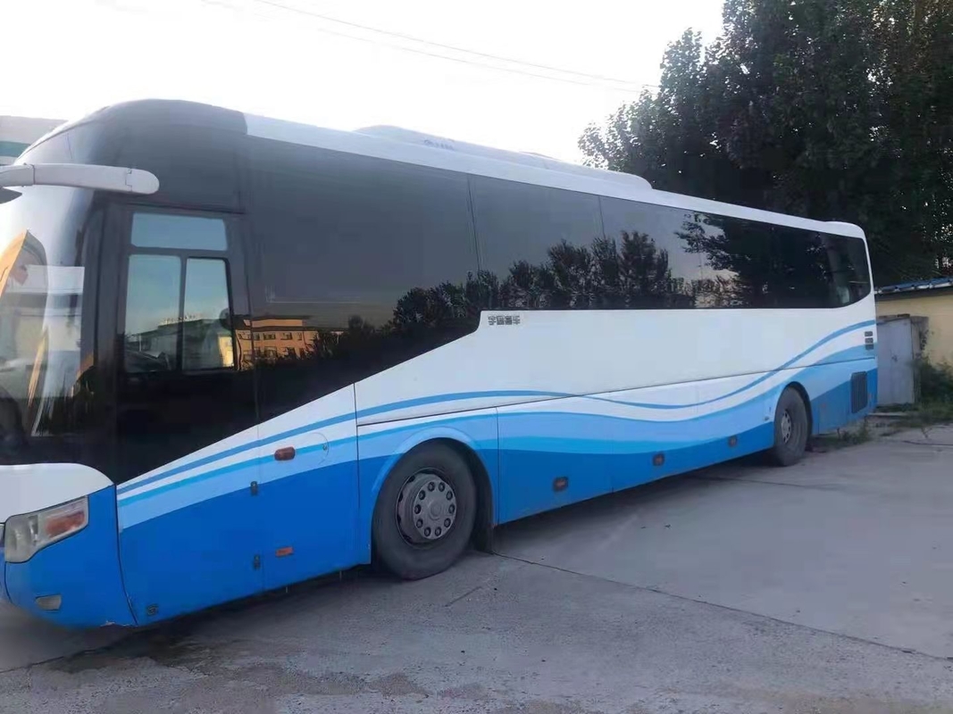 2010 управление рулем двигателя дизеля LHD автобуса тренера Yutong ZK6127 года 53 используемое местами используемое автобусом