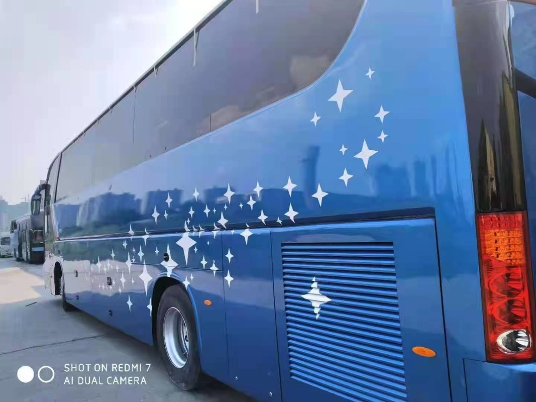 2014 автобус используемый местами Kinglong года 55 XMQ6129 использовал автобус тренера с двигателем дизеля кондиционера