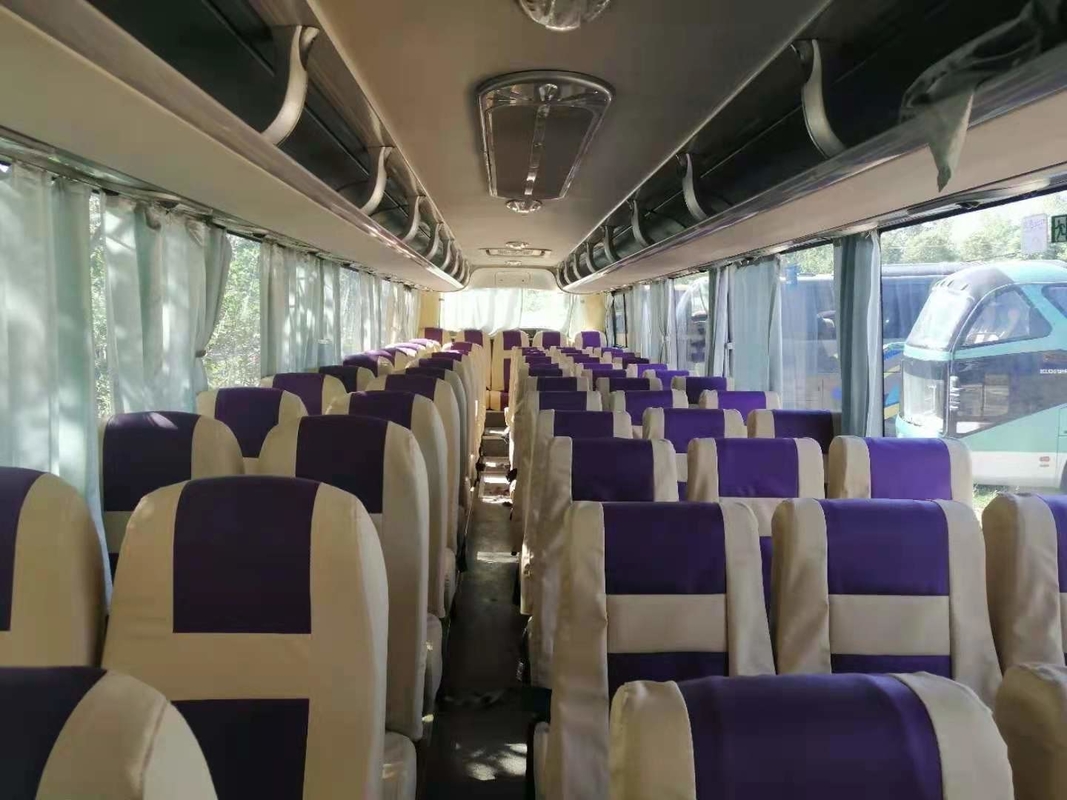 Желтое Yutong использовало двери поддержки места LHD автобуса ZK6122 61 отключения дизельные A/C 2