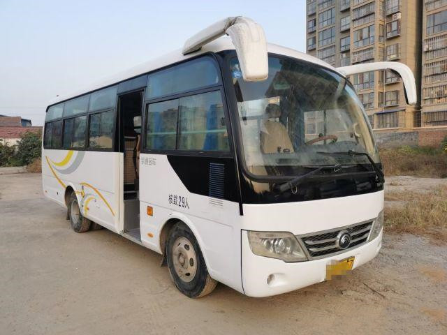 Минимальный автобус Prix автобуса ZK6729d Yutong 29 мест везет двигатель на автобусе торговых компаний изготовителя передний