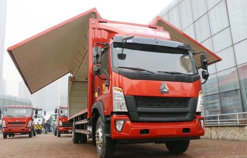 Подержанный режим привода тележки 4x2 грузовика Howo Sinotruk использовал тележку груза Howo 151hp