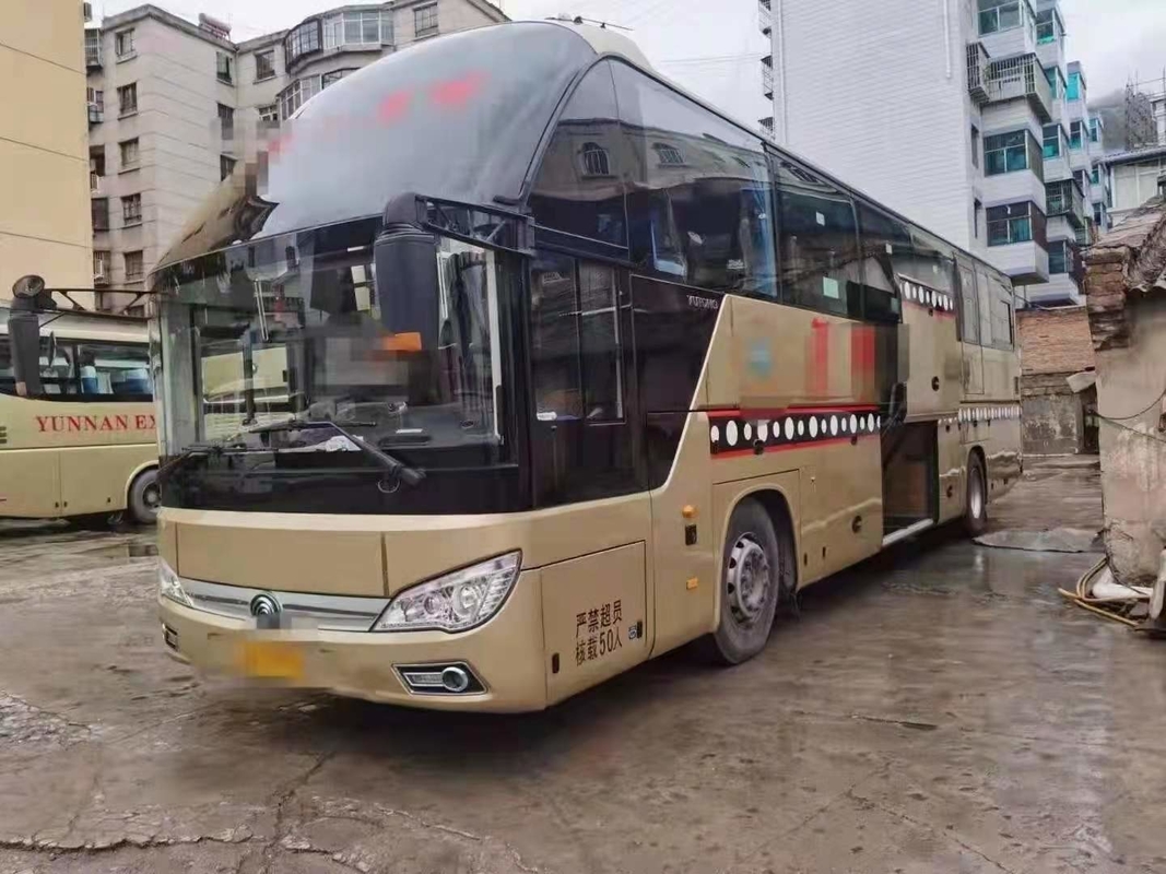 2018 автобус используемый год Yutong использовал цвет поддержки Lhd места автобуса Zk6122 50 отключения дизельный A/C золотой