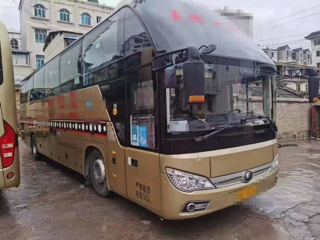 2018 автобус используемый год Yutong использовал цвет поддержки Lhd места автобуса Zk6122 50 отключения дизельный A/C золотой
