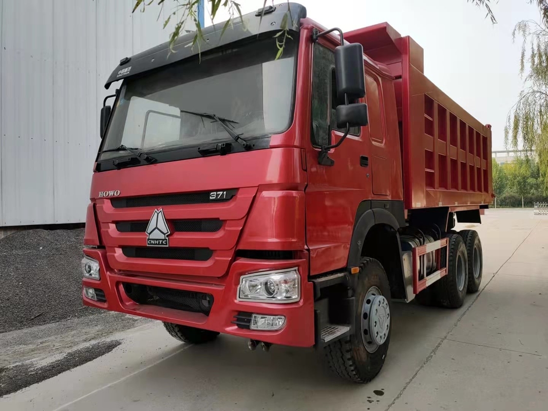 Используемое евро II тележки двигателя WD615.47 подержанное Hino тележки Tipper самосвала Howo