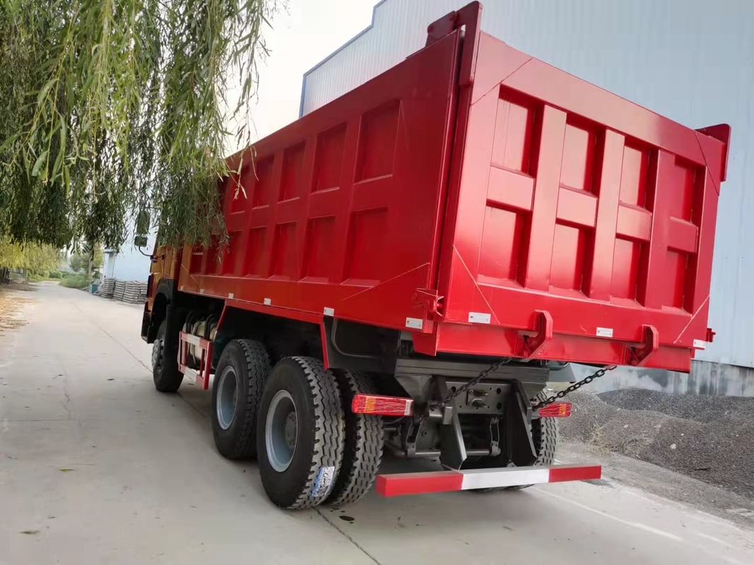 Используемое евро II тележки двигателя WD615.47 подержанное Hino тележки Tipper самосвала Howo