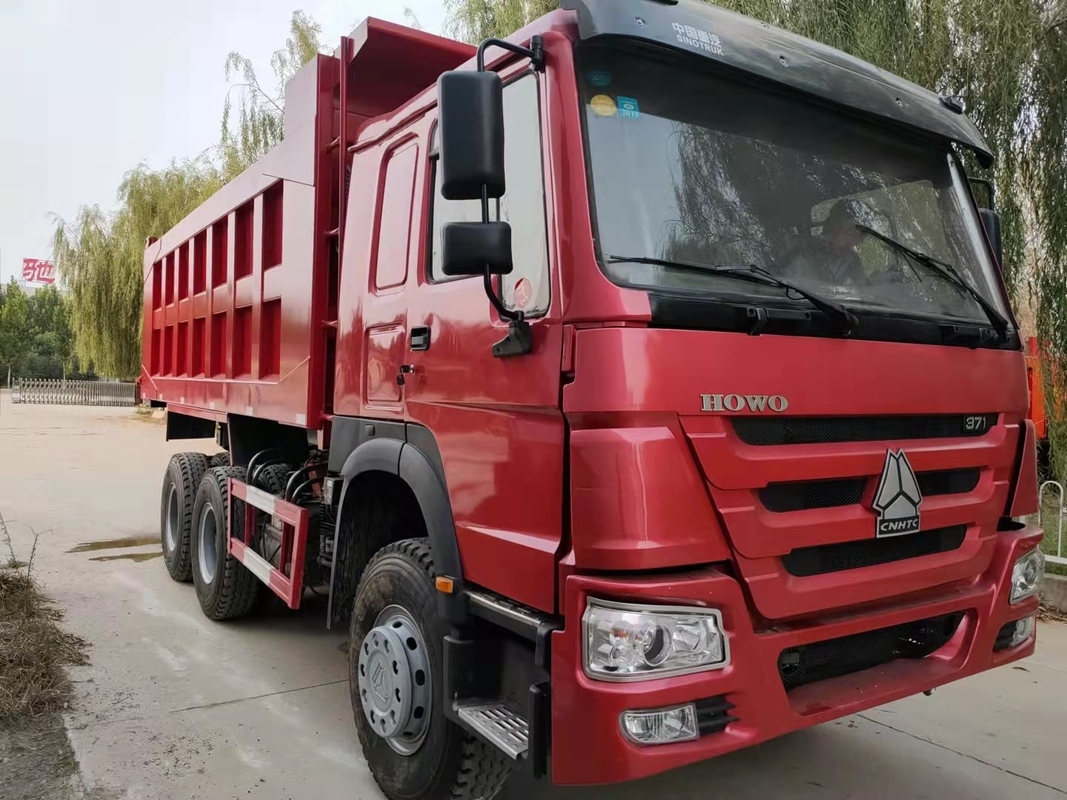 Используемое евро II тележки двигателя WD615.47 подержанное Hino тележки Tipper самосвала Howo
