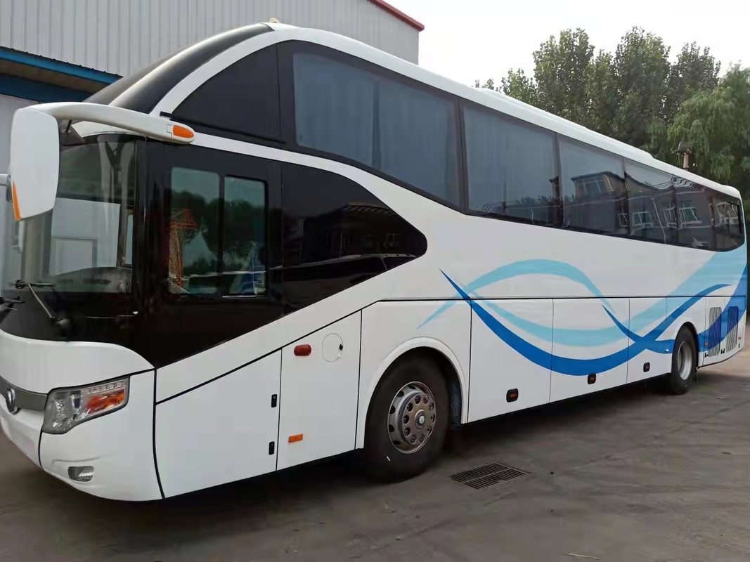 Автобусы мест автобуса 55 руки ZK6127 Kinglong дизеля автобуса Yutong 2-ые тренируют используемый задний двигатель