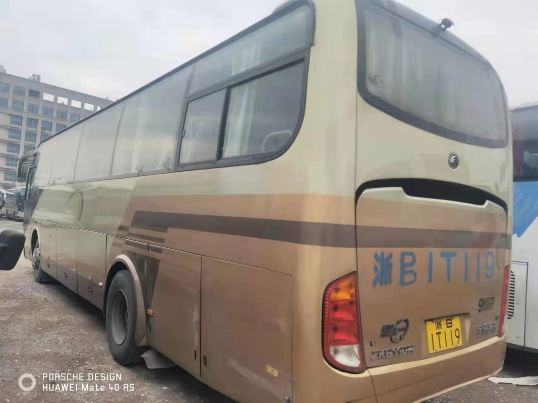 Используйте места автобуса ZK6110 51 Yutong 2013 автобус управления рулем года RHD используемый руководством дизельный для пассажира