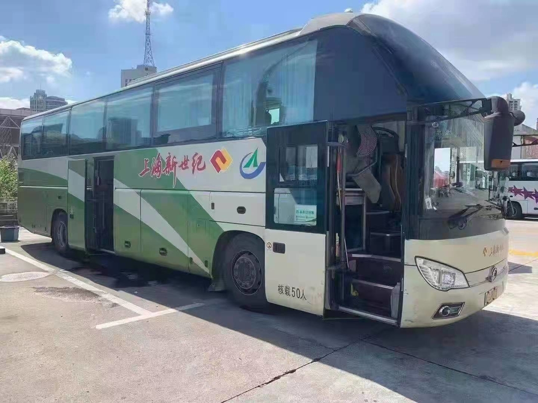 2019 автобус пассажира двигателя дизеля RHD автобуса тренера Yutong ZK6127 года 50 используемый местами используемый автобусом