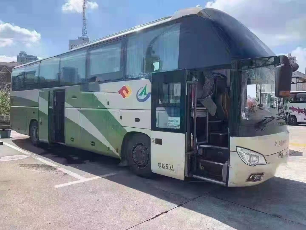 2019 автобус пассажира двигателя дизеля RHD автобуса тренера Yutong ZK6127 года 50 используемый местами используемый автобусом