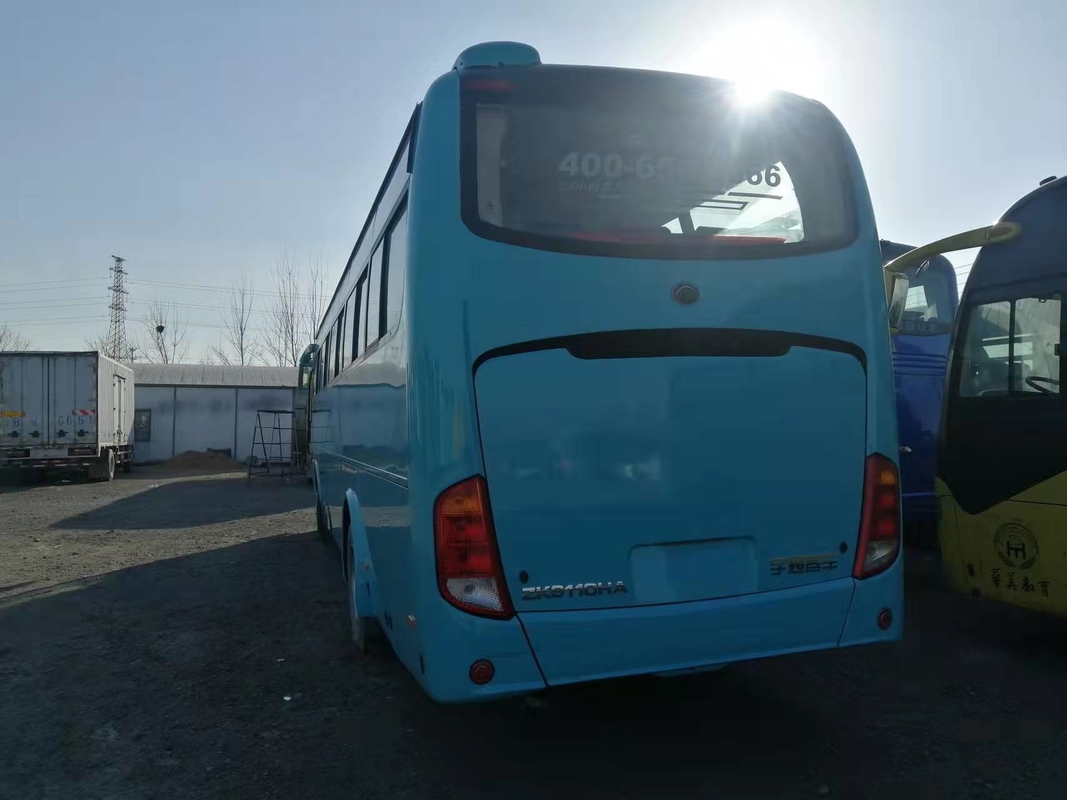 60 мест 2015 двигатель дизеля используемый годом автобуса Zk6110 Yutong использовали автобус тренера для регулярного пассажира пригородных поездов
