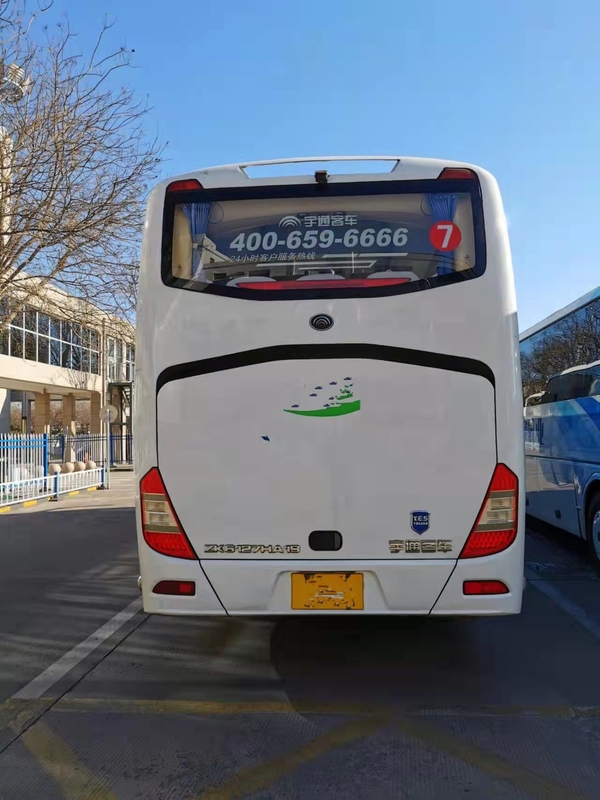 Автобуса тренера ZK6127 автобуса Yutong мест подержанного подержанные 55 транспортируют план автобуса 2+3