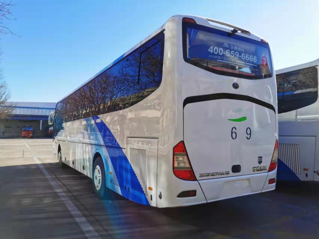 Автобуса тренера ZK6127 автобуса Yutong мест подержанного подержанные 55 транспортируют план автобуса 2+3
