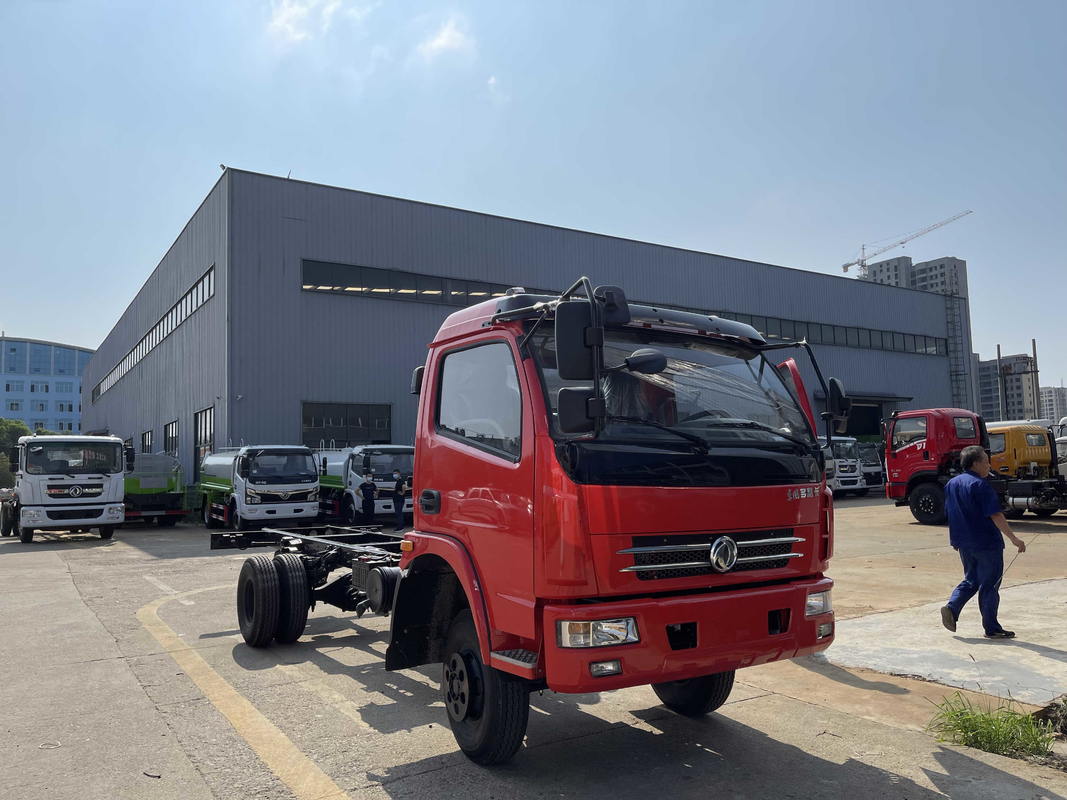 Шасси DF 4*4 3,2 t использовало шасси четырехколесного привода 140hp тележки трактора подержанное