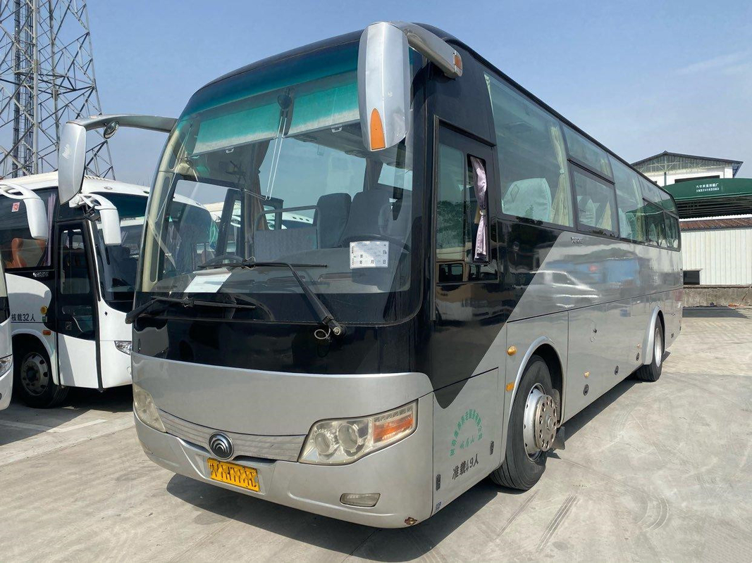 Yutong везет правый привод на автобусе ZK6107 везет подержанное шасси на автобусе воздушной подушки тренера привода 49seats