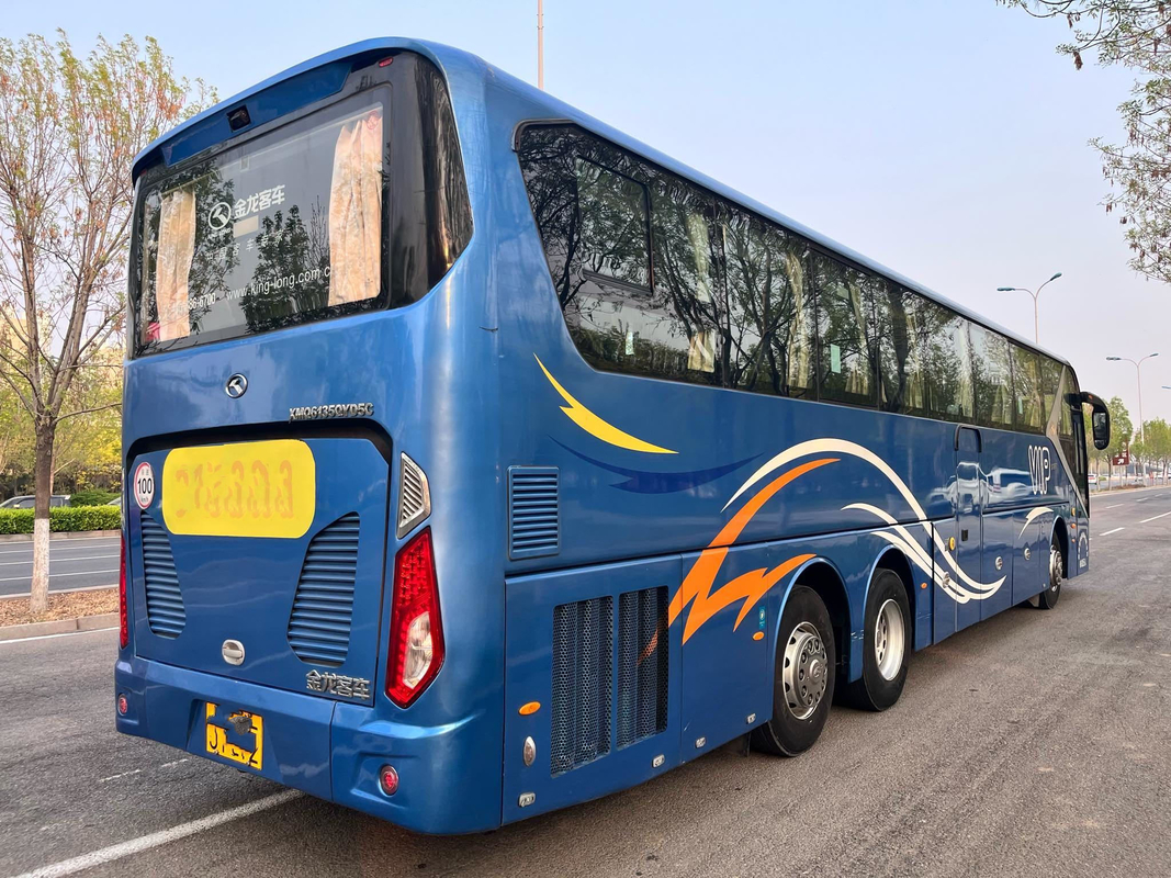 Тренер автобуса Kinglong новый используемый XMQ6135 везет 56 цапфу на автобусе двигателя фронта мест LHD двойную