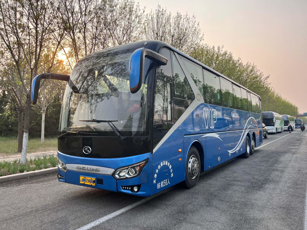 Тренер автобуса Kinglong новый используемый XMQ6135 везет 56 цапфу на автобусе двигателя фронта мест LHD двойную