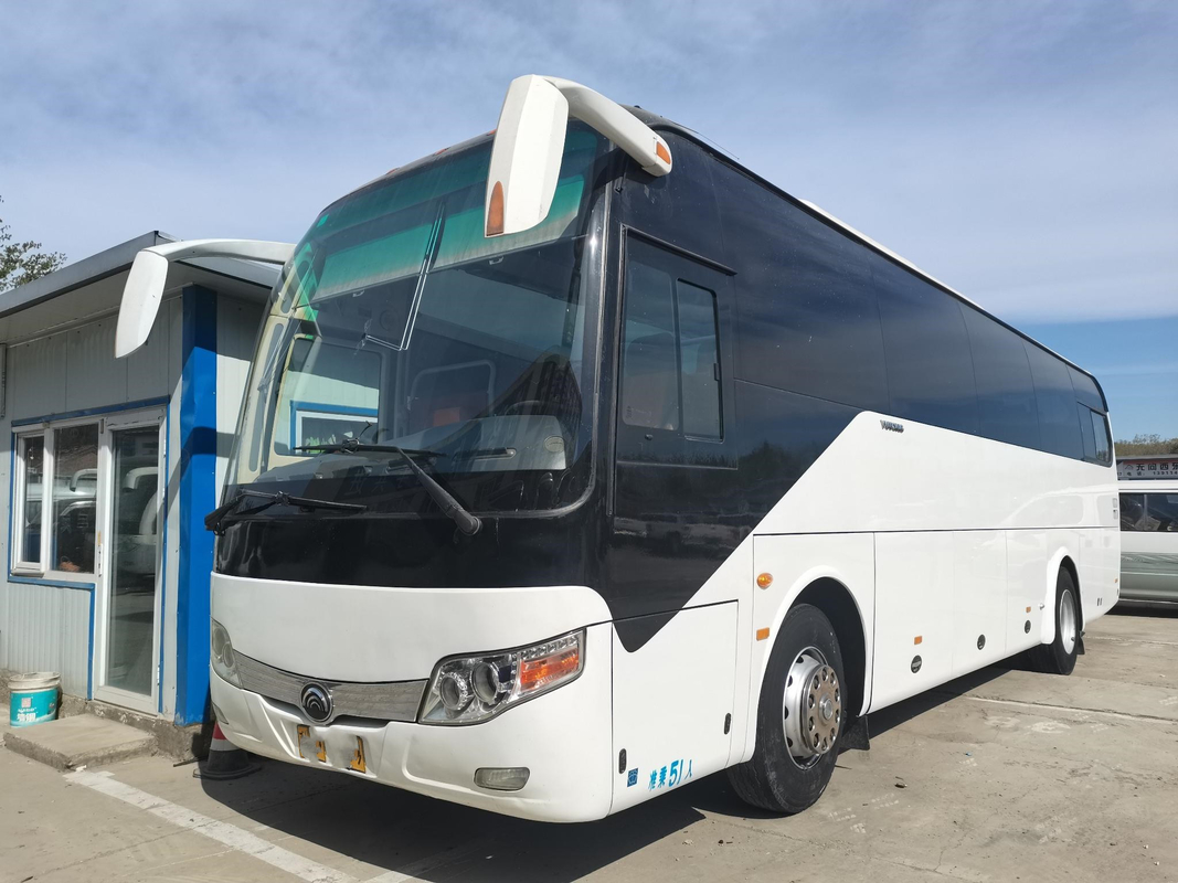 Автобуса привода автобуса пассажира Yutong Zk6107 51seats автобусов и тренеров управление рулем подержанного левое