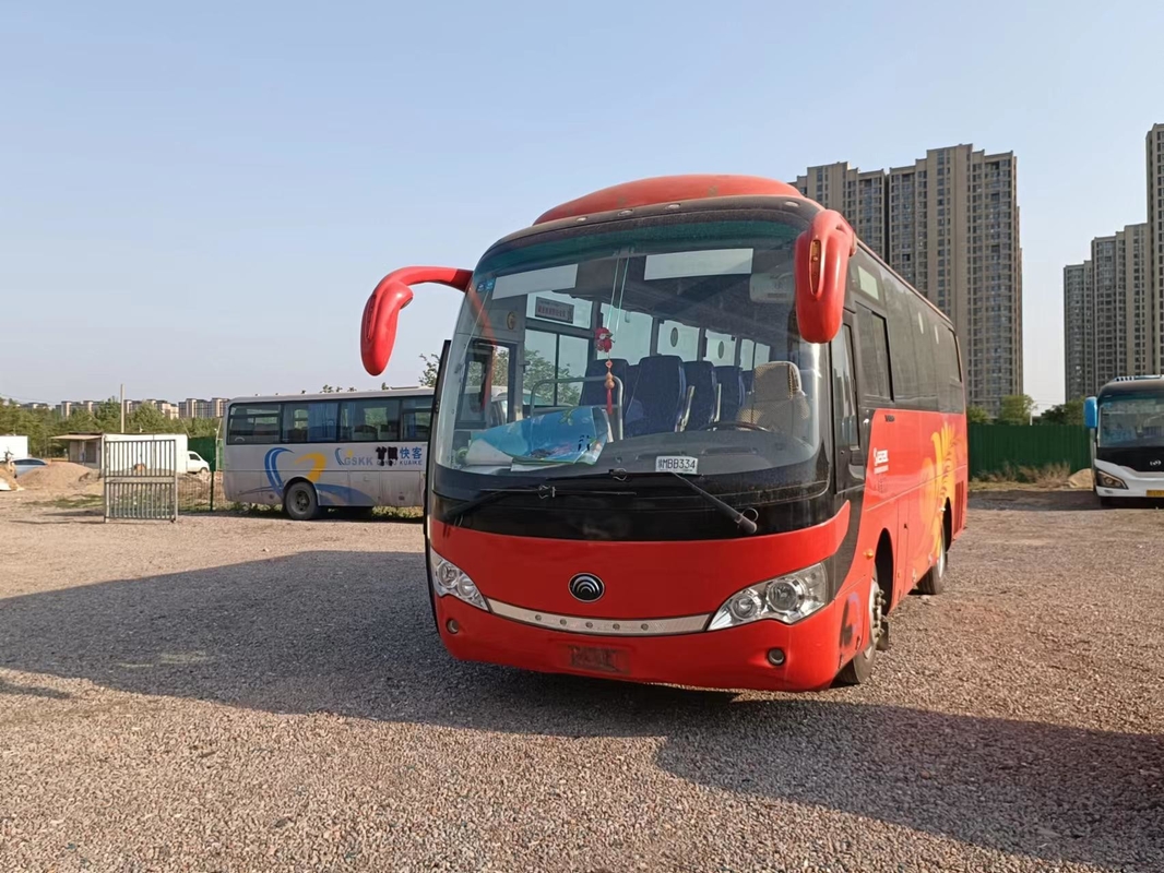 Двигатели дизеля автобуса 2014 год 33 используемые местами Zk6808 Yutong тренируют автобус с управлением рулем LHD