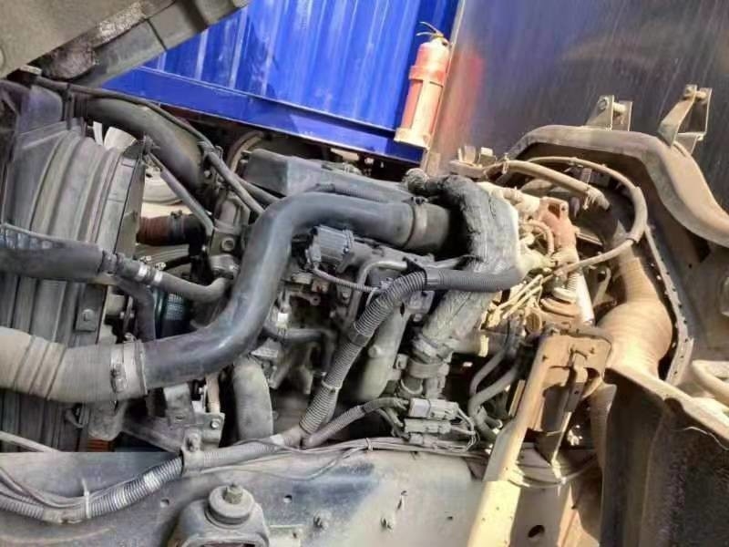 Тип длина коробки тележки груза ISUZU подержанный коробки передач 9.6m тележки быстрая