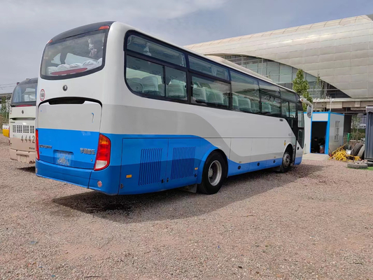 47seats использовало управление рулем Yutong Zk6107 левой стороны двигателя автобуса 180kw Yuchai пассажира