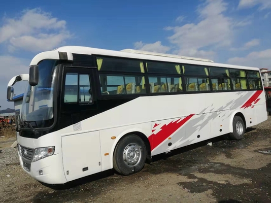 Модель выведенная автобусом управляя тренера двигателя фронта Yutong 2 дверей Zk6112d 53seats